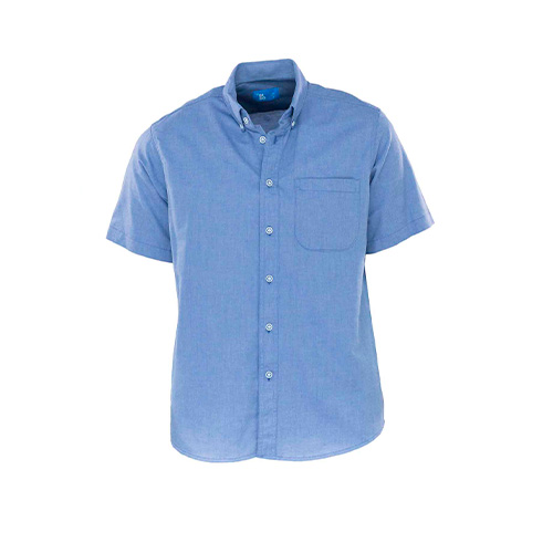 CAMISA BBO OXFORD CABALLERO MANGA CORTA - Vista 3